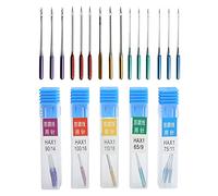 15 Stück Nähmaschinennadeln Universal Regular Point Maschinennadeln mit Singer, Brother und Old Nähmaschinengröße in 65/9, 75/11, 90/14, 100/16, 110/18