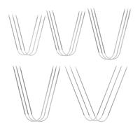 15 Stück Stricknadeln für Socken,addi crasy trio，Stricknadeln,rundstricknadeln，Nadelspiel,Sockenstricknadeln,23cm Lang,2mm/2.5mm/3mm/3.5mm/4mm Je drei