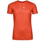 150 Cool Peak Focus T-Shirt Damen sunset orange-XS