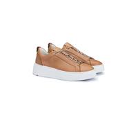 LLOYD Damen Low-Top | Sneaker Braun 38 Glattleder