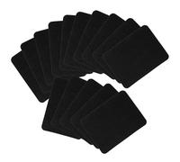 15PCS Iron On Repair Patches,Bügelflicken Schwarz Aus Baumwolle, Aufbügelflicken Zum Reparieren Und Dekorieren Hosenflicken, Bügel Flicken, Stoff Kleben Statt Nähen