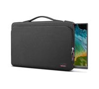 16,1/15,6 Zoll Laptoptasche Laptoptasche Schutzhülle PU mit Griff Große Zubehörtasche und Wasserdicht für 15,6" Laptop