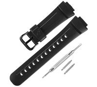 16 mm Harz-Uhrenarmband Ersatz für Casio für G-Shock G2900, G2900F, G2900BT Uhrenarmbänder für Herren, 16 millimeters