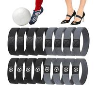 16 Stück Schnürsenkel Fixierband Kinder Schnürsenkel Halter Fussball Kinder,Verhindern,Dass FußBallschuhe Fallen,Gute Elastizität,Nicht Leicht zu Verformen,für Sportschuhe,Freizeitschuhe,Lederschuhe