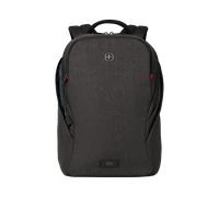 16 Zoll Laptop-Rucksack MX Light, graumeliert, mit Tablet-Fach, SmartOrg, Anti-Diebstahl