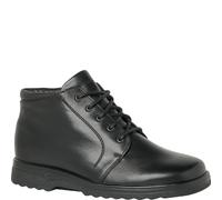 GANTER Eric H Herren Schnürstiefelette schwarz Glattleder Lammfell UK 9,5 Schwarz Herren