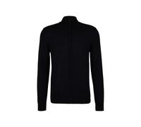 Joop! Herren Strickjacke Davis – Zipper, Stehkragen, Feinstrick, Wolle – Nachtblau XL