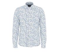 JOOP! Hemd mit Leinen-Anteil Herren Slim Fit Baumwolle hellblau, 42