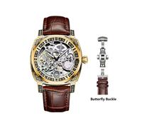 (17) Originale Marken-Herrenuhren, vollautomatische, skelettierte, modische mechanische Luxus-Herrenuhren,