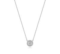 18 ct/Karat Weißgold Diamant Halskette Brillant-Schliff 0.30 Karat GH - I1 - 43.2cm