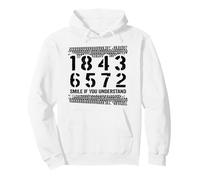 18436572 Lächeln Sie, wenn Sie 18436572 Firing Order V8 verstehen Pullover Hoodie