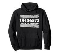 18436572 Lächeln Sie, wenn Sie Firing Order V8 Big Block verstehen Pullover Hoodie