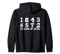 18436572 Meine Art von Musik 18436572 Firing Order Big Block V8 Kapuzenjacke