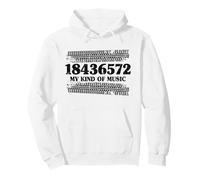 18436572 Meine Art von Musik 18436572 Firing Order Big Block V8 Pullover Hoodie
