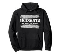 18436572 My Kind of Music Firing Order V8 Automotor Pullover Hoodie