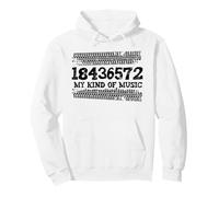 18436572 My Kind of Music Firing Order V8 Automotor Pullover Hoodie