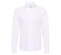 1863 by ETERNA SLIM FIT Langarm Hemd weiss jersey 2269-00-YSV1 - Japanese Knitted 46 65