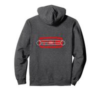 1970er Jahre Triumph TR6 Classic British Auto Kühlergrill Pullover Hoodie