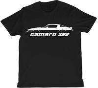 1980 Camaro Z28 Silhouette T-Shirt - Classic American Muscle Graphic Tee, Schwarz , XXL