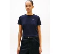 Tommy Hilfiger 1985 Reg Mini Corp Logo Short Sleeve T-shirt Schwarz L Frau (Herstellerartikelnummer: WW0WW37877-02G-L)