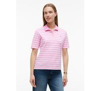 1985 REG PIQUE POLO SS Rose Petal/Ecru Stripe - Gr. - M