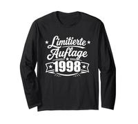 1998 Geburtstag Shirt 28. Geburtstag Geschenk Jahrgang 1998 Langarmshirt