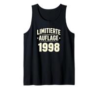 1998 Geburtstag Shirt 28. Geburtstag Geschenk Jahrgang 1998 Tank Top