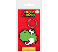 1art1 Super Mario Yoshi Fan-Schlüsselanhänger 6x4 cm