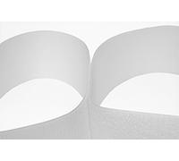 1buy3 1m Klettband zum Aufnähen 25mm weiß (1m Haken- und 1m Flauschband)