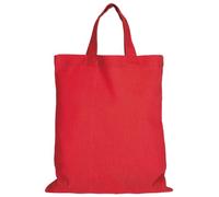 1er | 10er | 25er | 100er Pack Apothekertasche | viele Farben | Web-Textilien24 | OEKO-TEX® geprüft | 22x26cm | Jutebeutel | Einkaufstasche | unbedruckt (25, Red)