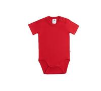 1er bis 6er Pack Baby kurzarm Body aus Bio-Baumwolle Rippjersey "Leela Cotton" ziegelrot 74-80