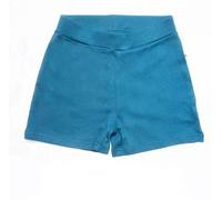 1er oder 2er Pack Baby und Kinder Short aus 100% Bio-Baumwolle "Leela Cotton" (2020) donaublau 98-104