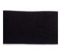 1m Klettband (nur) Flauschband schwarz 150 mm zum nähen