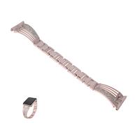 1Stk Roségold Edelstahl Fitnessuhr Armband Fitbit Versa Ersatzband