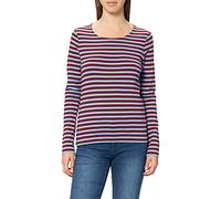 1X1 Rib Striped LS T-Shirt