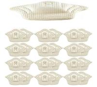 2/20 Stück Einlegesohlen, Patch, Fersenpolster, Sportschuhe, verstellbare Größe, Fersenpolster, Schmerzlinderung, Kisseneinsatz, Einlegesohle, Fersenschutz, Aufkleber (Beige, 10 mm, 1 Paar (2 Stück))