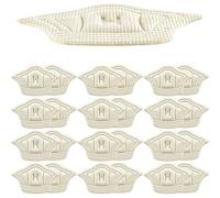 2/20 Stück Einlegesohlen, Patch, Fersenpolster, Sportschuhe, verstellbare Größe, Fersenpolster, Schmerzlinderung, Kisseneinsatz, Einlegesohle, Fersenschutz, Aufkleber (Beige, 5 mm, 5 Paar (10 Stück))