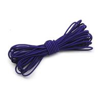 2,5 mm elastisches Seil, Gummiband, Bungee-Gummiband, Stretchfaden für Bekleidungsaccessoires, Bastelarbeiten, DIY - Lila, 500 Stück, 2,5 mm, 6 Yards