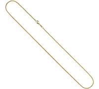 2,5mm Erbskette Kette Collier 585 Gold Gelbgold Goldkette massiv 50cm Unisex