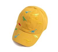 2-6 Jahren Kinder Baseball Cap Dinosaurier Baseballmütze Kappe Snapback Baumwolle Sonnenhut Outdoor Hut Verstellbare Baseballkappe Junge Mädchen Baby Basecap Sport Baseball Mütze Anti-UV Sommerhut