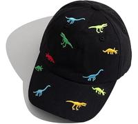 2-6 Jahren Sommer Kinder Baseball Cap Dinosaurier Baseballmütze Kappe Snapback Baumwolle Sonnenhut Outdoor Hut Verstellbare Baseballkappe für Junge Mädchen Baby Golf Cap Sport Mütze Anti-UV Sommerhut