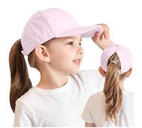 2-8 Jahre Mädchen Jungen Pferdeschwanz Kappe Baseball Cap Unisex Einstellbare Baseballkappe Visor Basecap Hut Sonnenblende Hut Schirmmütze Sommermütze Sommerhut Tennis Kappe Sonnenhut (One Size)