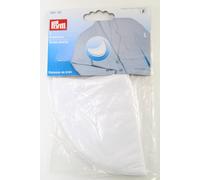 2 Armblätter L, weiss