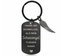 2 Auto-Glücksbringer-Schlüsselanhänger, Der Schutzengel Bedeutet Frieden, Tragen Sie Sie Bei Sich, Geeignet Für Fahranfänger Auf Der Straße Als Geschenk Für Paare Und Familienmitglieder.