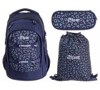 2 be 4 tlg. Schulrucksack-Set mit Ergo School Backpack, Turnbeutel,...