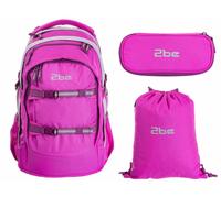 2 be 4 tlg. Schulrucksack-Set mit Ergo School Backpack, Turnbeutel,...