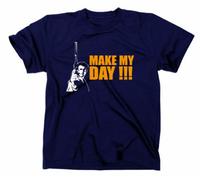 #2 Dirty Harry Make My Day Kult T-Shirt, navy, XXL