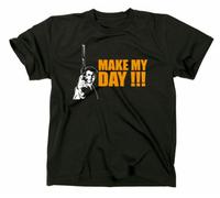 #2 Dirty Harry Make My Day Kult T-Shirt, schwarz, XXL