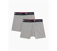 2-er Pack Herren Unterhose, grau, Gr. M