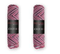 2-er Set Pro Lana Joker 8 color, 100% Baumwolle, 50g/85m LL, Topflappengarn, NS3,5-4,5 (532)